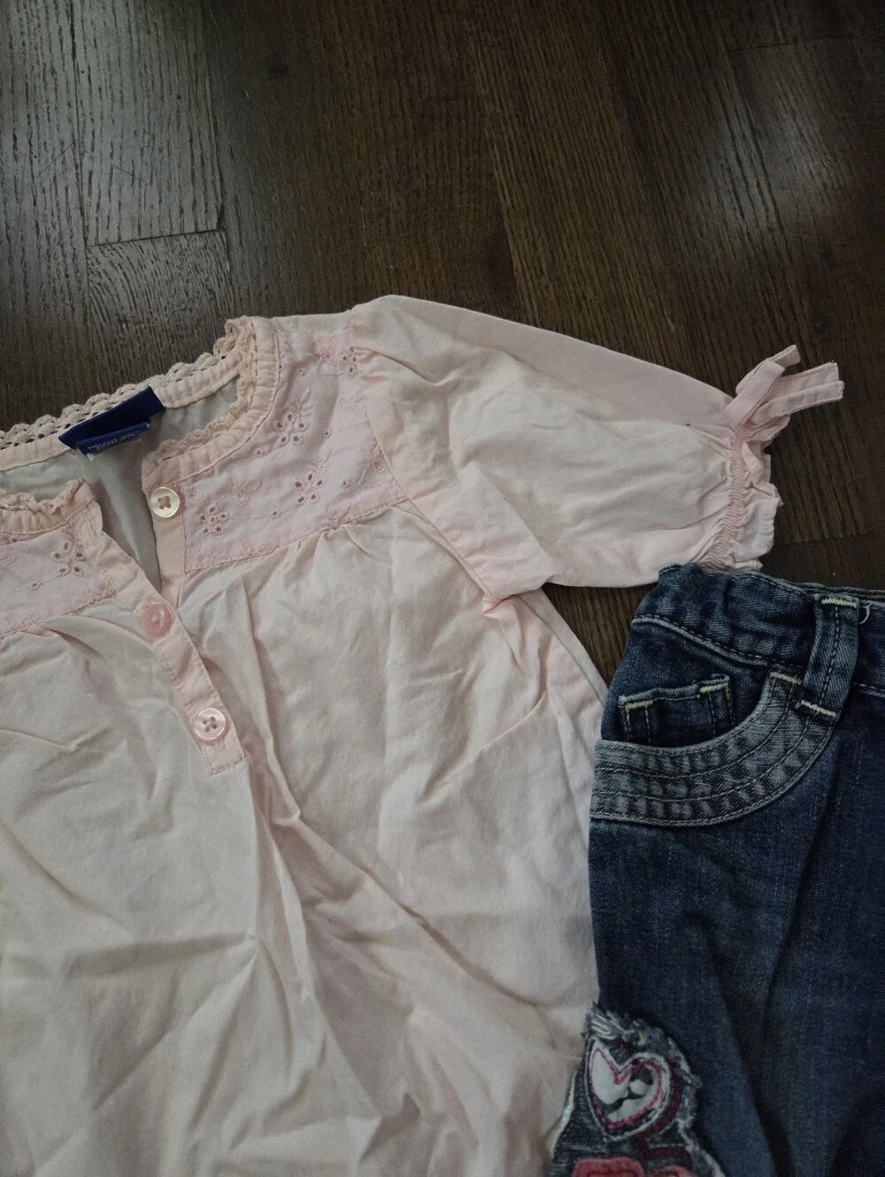 Super Cute Girls Pink 24/2T Jeans Outfit